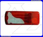 VW CRAFTER 1 2006.10-2016.10 /2E/ Hátsó lámpabúra bal "PLATÓS" prizmás/piros/fehér P5065873E