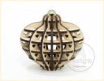 Handmade Glob de Crăciun 3D din lemn (copiază) - Picatura