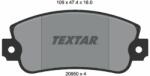 TEXTAR set placute frana, frana disc TEXTAR 2095005 (2095005)