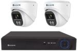 Securia Pro kamerarendszer NVR2CHV4S-W DOME smart, fehér Felvétel: merevlemez nélkül