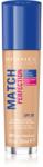 Rimmel Match Perfection fond de ten lichid SPF 20 culoare 001 Fair Porcelain 30 ml