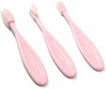 BabyOno Toothbrush periuta de dinti pentru copii Pink 3 buc