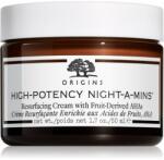 Origins High-Potency Night-A-Mins Resurfacing Cream With Fruit-Derived AHAs cremă regeneratoare de noapte, pentru refacerea densității pielii 50 ml