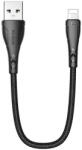 Mcdodo USB to Lightning cable, Mcdodo CA-7440, 0.2m (black) (27672) - vexio