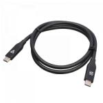 V7 Cablu de date V7 V7USB4-80CM, USB-C - USB-C, 0.8m, Black (V7USB4-80CM)