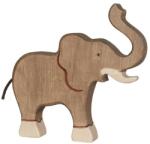 Holztiger Figurină din lemn Holztiger - Elefant cu trompă ridicată (80148) Figurina