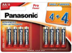 Panasonic Pro Power LR6 AA elem alkáli 8db (ár/bliszter)