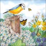Ambiente Bird Watching papírszalvéta 33x33cm, 20db-os - szep-otthon