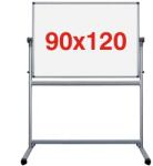 +Plus by Viamond Tabla magnetica multifunctionala pe stand mobil 90x120 cm, 2 fete, Extra (7 ani garantie) Tabla magnetica cu stand mobil Aluminiu 90x120 cm (61004102)