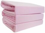  Set 3 Husa cu elastic Bumbac Tricot 3HS140R 140x200 cm