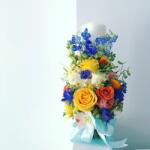 ImodFlowers Lumanare de botez Baietel