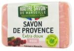 Maître Savon De Marseille Săpun Trandafir - Maitre Savon De Marseille Savon De Provence Rose Soap Bar 100 g