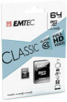 EMTEC Classic microSDXC 64GB CL10 + Adapter (MEMSD64GC)