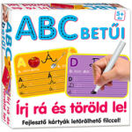 Dohány Betűk írása letörölhető feladatlapok - abc betűi D-Toys (646/03)