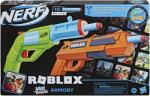 Hasbro Set Nerf Roblox - Jailbreak Armory, 2 blastere si 10 proiectile (F2479)