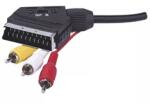 EMOS SB2101 1, 5m Scart - 3xRCA high speed kábel (SB2101) - bestbyte