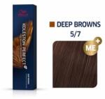 Wella Koleston Perfect Me+ Deep Browns vopsea profesională permanentă pentru păr 5/7 60 ml