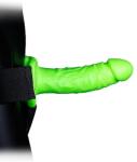 Ouch! Strap-on Realist Glow in the Dark, Verde Neon