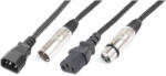 PD CONNEX CX09-5 IEC M - XLR Mama / IEC F - XLR papa, 5m