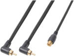 PD CONNEX CX142 2x RCA papa - 1x RCA mama, 0, 3m