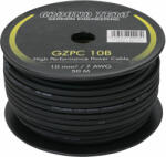 Ground Zero GZPC 10B erősítő tápkábel, fekete 10mm2 (GZPC 10B)
