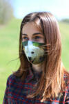 TETRAO mască facială de protecție din bumbac - pentru copii