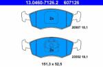 ATE set placute frana, frana disc ATE 13.0460-7126.2 (13.0460-7126.2)