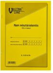 Vectraline Nyomtatvány napi pénztárjelentés VECTRALINE A/4 álló 25x4 lapos (B13-25/V) - fotoland