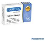 Rapesco Tűzőkapocs, 26/6, horganyzott, RAPESCO (IRS11661Z3) - kecskemetirodaszer