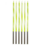 Godan Candy Lime Green, Zöld tortagyertya, gyertya szett 6 db-os (MLG171297)