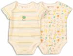 Minoti Body pentru copii 2pack, Minoti, ABC 5, alb - 62/68 | 3-6m