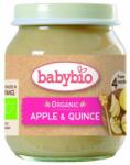 Babybio Био плодово пюре Babybio - Ябълки и дюли, 130 g (3288131500751) - ozone