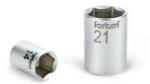 Fortum dugófej, 1/2", 22mm, 61CrV5, mattkróm, 38mm hosszú (4700422) - primanet
