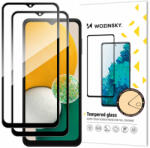 Wozinsky Folie de protectie Ecran WZK pentru Samsung Galaxy A13 5G A136, Sticla securizata, Full Glue, Set 2 bucati, Neagra