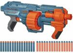 Hasbro - Arma de jucarie Nerf Blaster 2.0 Elite Shockwave RD-15, Albastru (E9527)