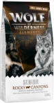 Wolf of Wilderness 1kg Wolf of Wilderness SENIOR "Rocky Canyons" - szabadtartású marha, gabonamentes száraz kuytatáp