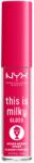 NYX Cosmetics This Is Milky Gloss Berry Shake Szájfény 4 ml