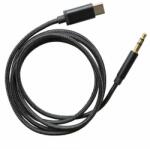 mobilNET Cablu audio mobilNET USB-C - jack de 3, 5 mm, Neagră