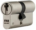  FAB kétoldalas cilinderes hengerzárbetét 3P. 00/DNs 30+45, 5 kulcsos