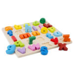 New Classic Toys Puzzle New Classic Toys Alfabet Litere Mici (MAG-NC10535) Puzzle