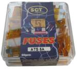 SCT Biztositék 7.5a Barna-mini