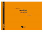  Autóbusz menetlevél A4 100 lapos fekvő D. GEPJ. 41 (D.GEPJ.41) - cartridge