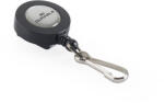Durable Névjegykitűzőhöz karabíneres tartó kihúzható kerek fekete DURABLE 8221/58 (822158) - cartridge