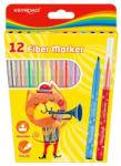 Keyroad Rostirón, filctoll készlet 2mm 12 db/bliszter Keyroad vegyes színek (KR971587)