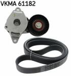 SKF Set curea transmisie cu caneluri SKF VKMA 61182 (VKMA 61182) - automobilus