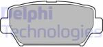 DELPHI set placute frana, frana disc DELPHI LP3433 (LP3433)