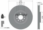 TEXTAR Disc frana TEXTAR 92242403 - automobilus