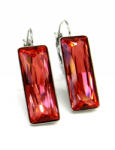 TÉGLA Óriás tégla fülbevaló (padparadscha) (202111010023)