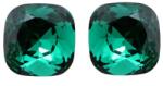 PÁRNA NAGY PÁRNA fülbevaló - 12 mm (emerald) (2023011702)
