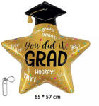  Ballagási lufi 22" 57cm grad (LUFI522142)